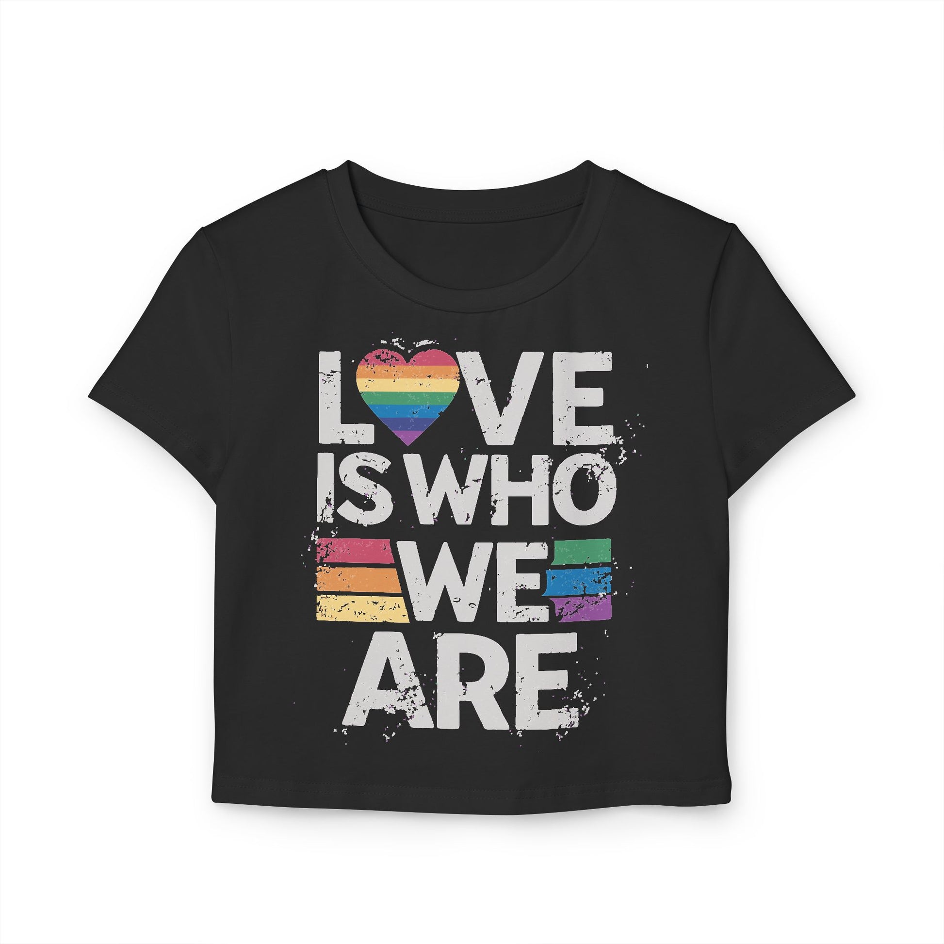 Pride Love Baby Tee | LGBTQ+ Apparel