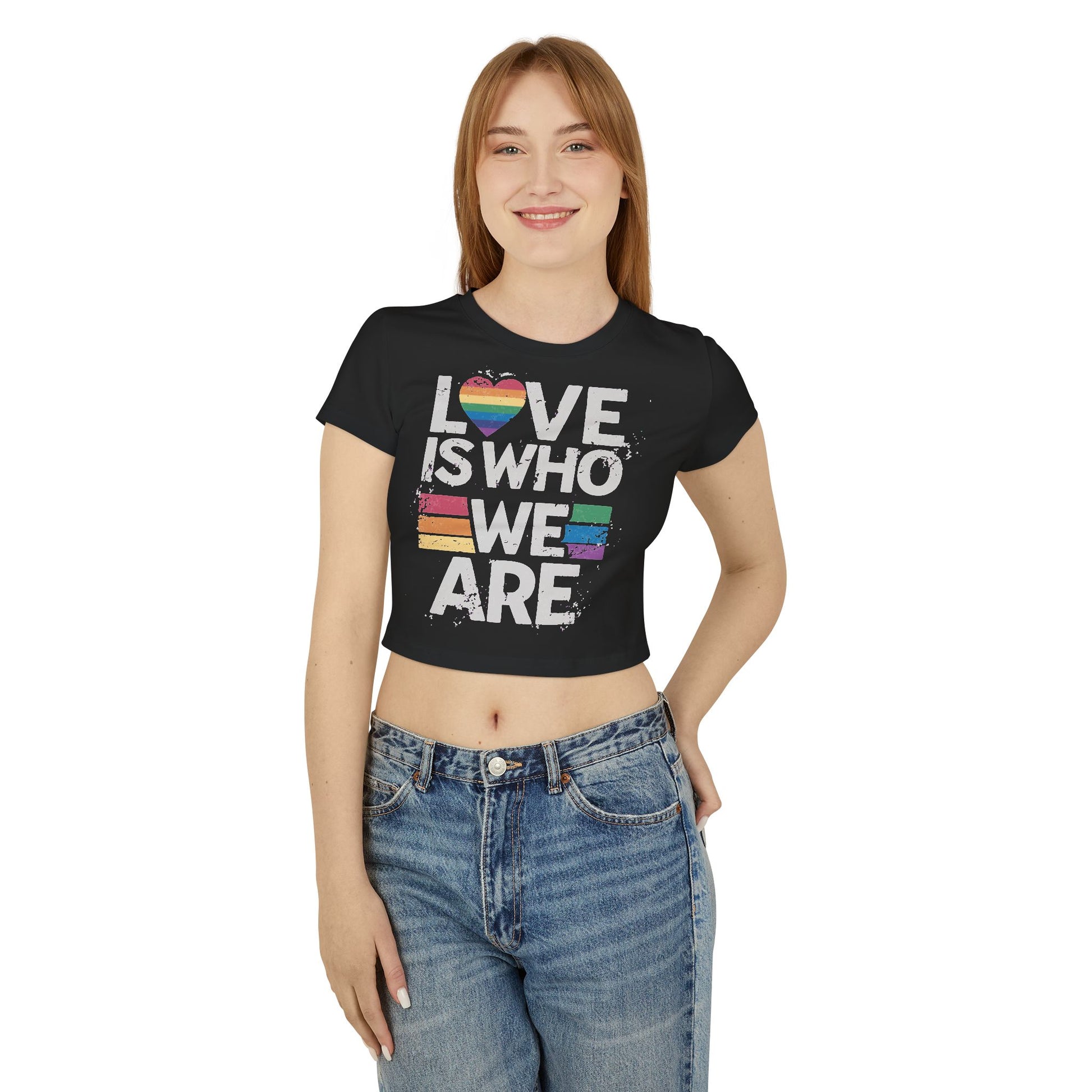 Pride Love Baby Tee | LGBTQ+ Apparel