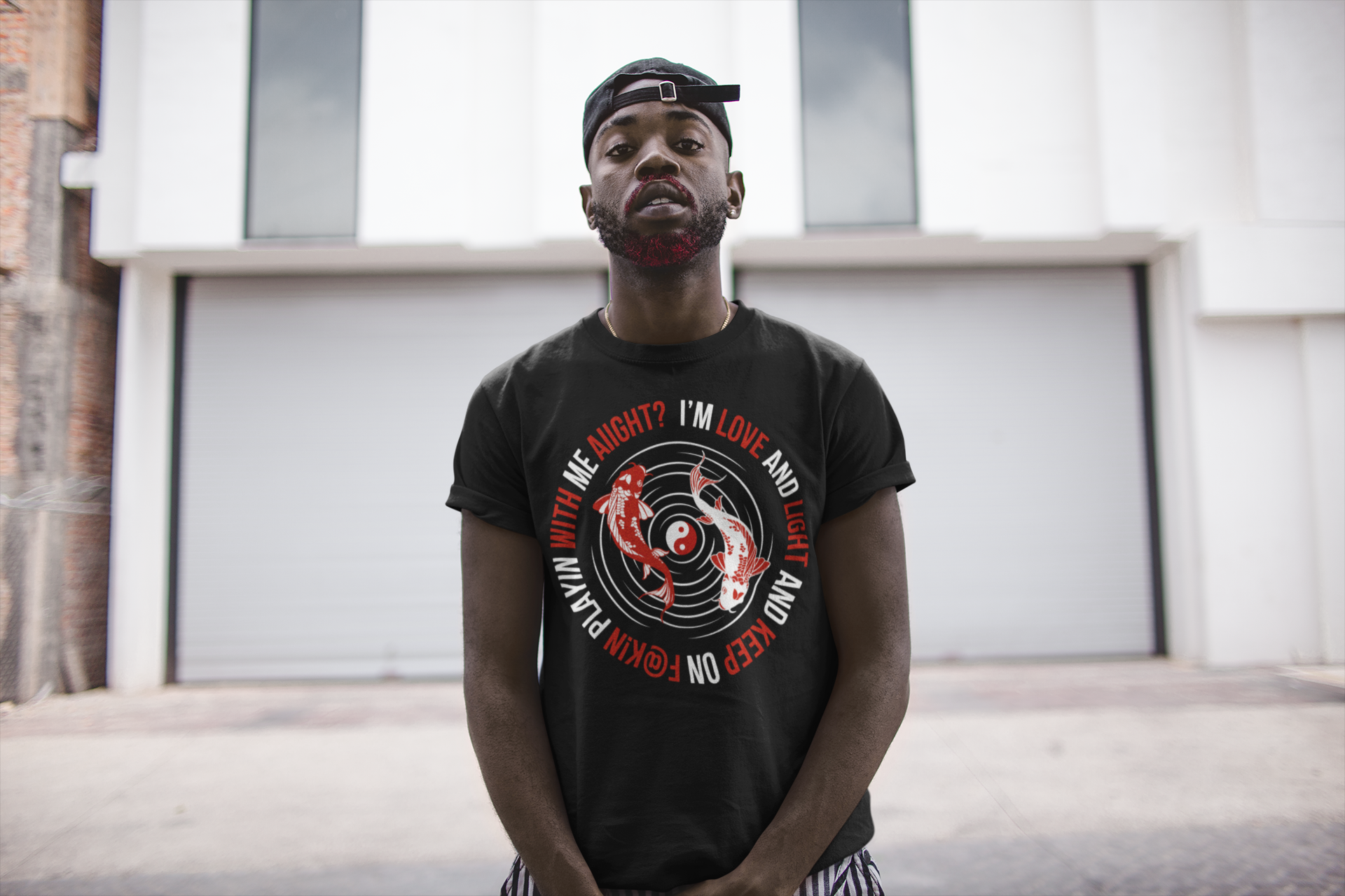 Love, Light, Koi Classic Tee